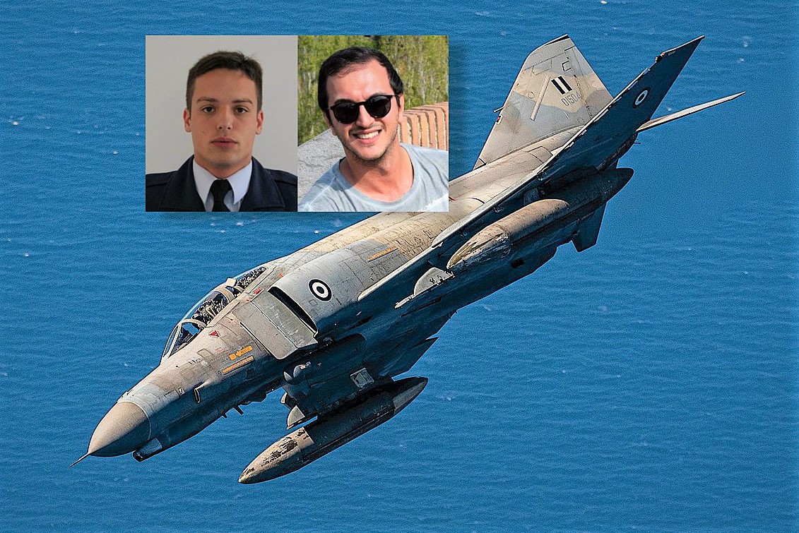 Συνεχίζονται οι έρευνες για τον εντοπισμό του κυβερνήτη του F-4 Phantom - Θρήνος για τον 29χρονο συγκυβερνήτη