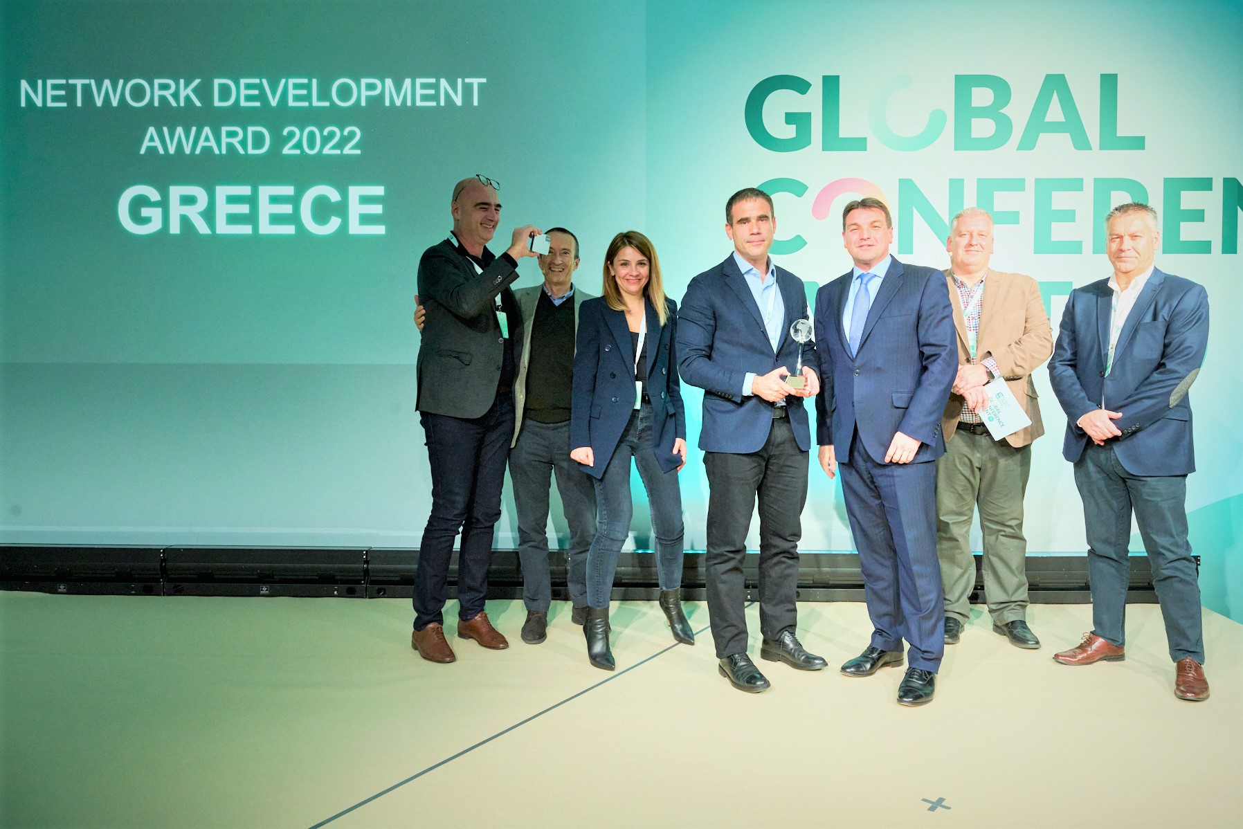 Η Kinsen - Europcar Greece κατέκτησε το βραβείο Network Development Award 2022